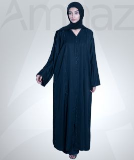 Black Lacy Abaya